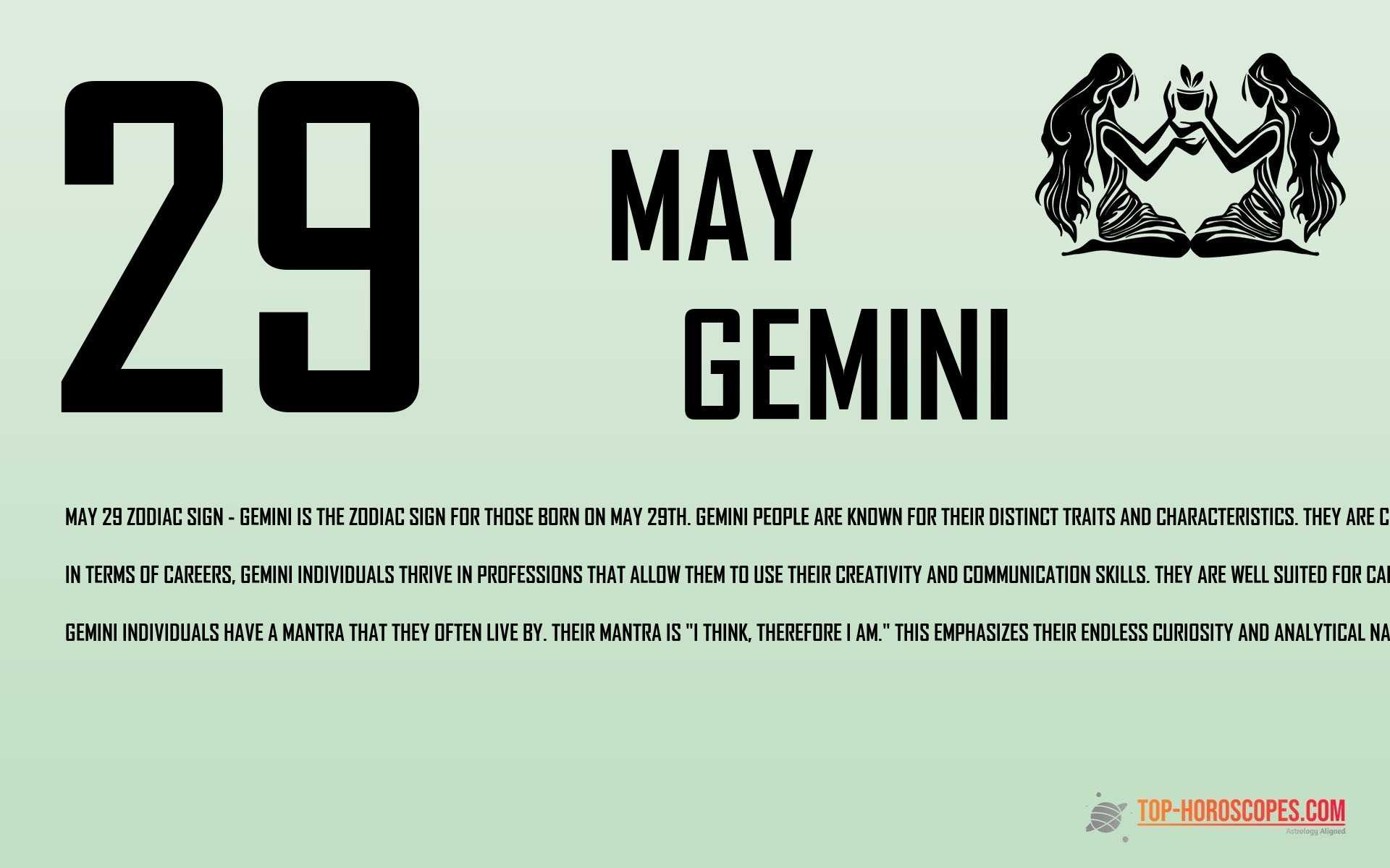 May 29 Zodiac Sign Gemini - Innovative