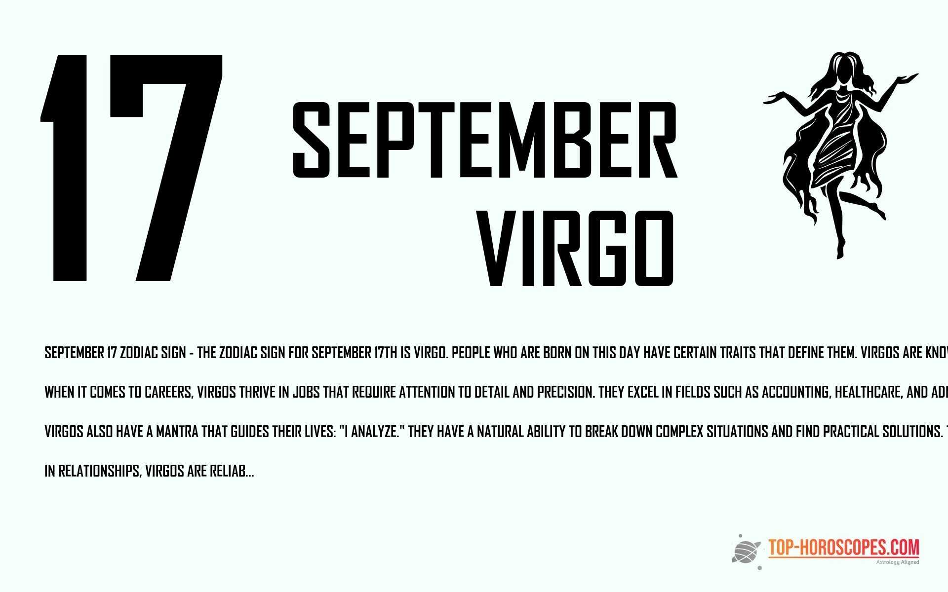 September 17 Zodiac Sign Virgo - Devoted