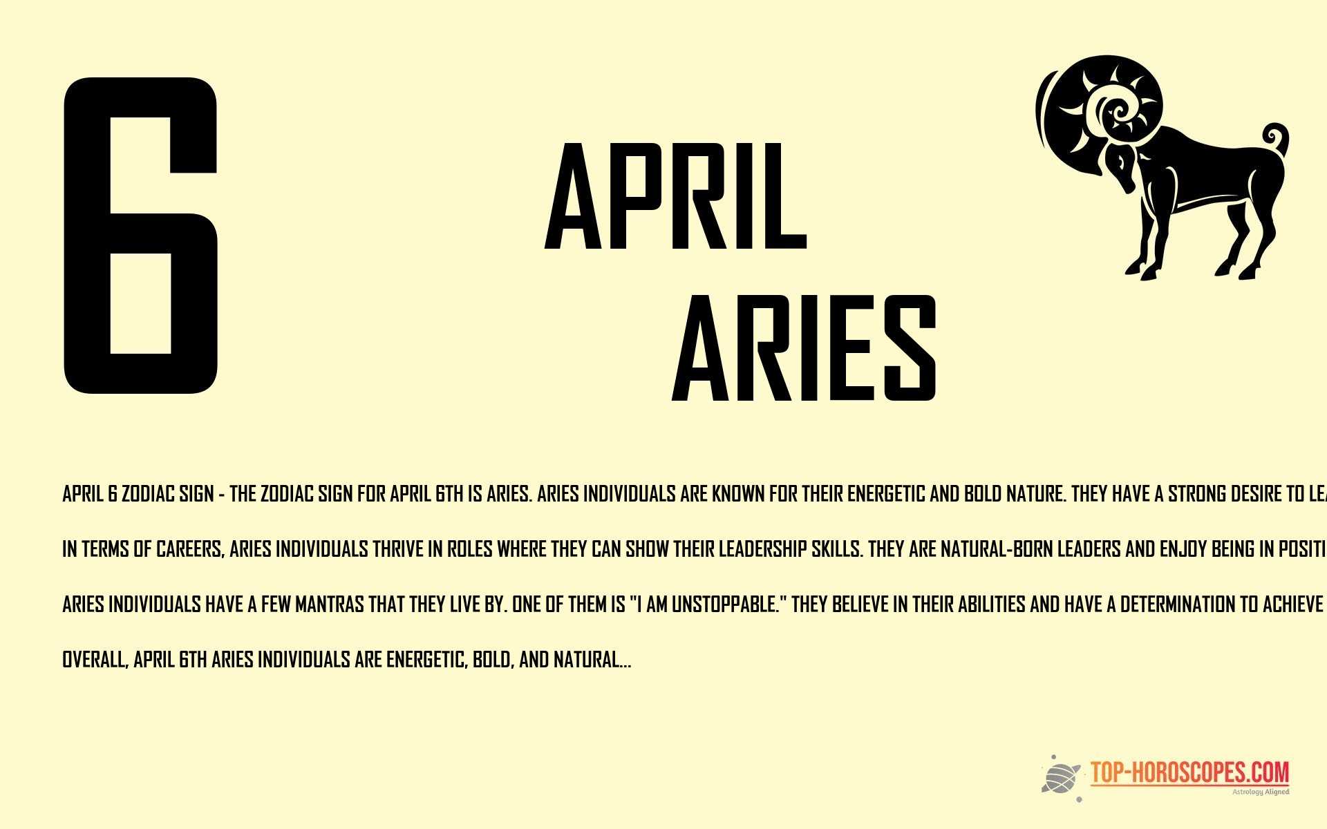 April 6 Zodiac Sign Aries - Emotional