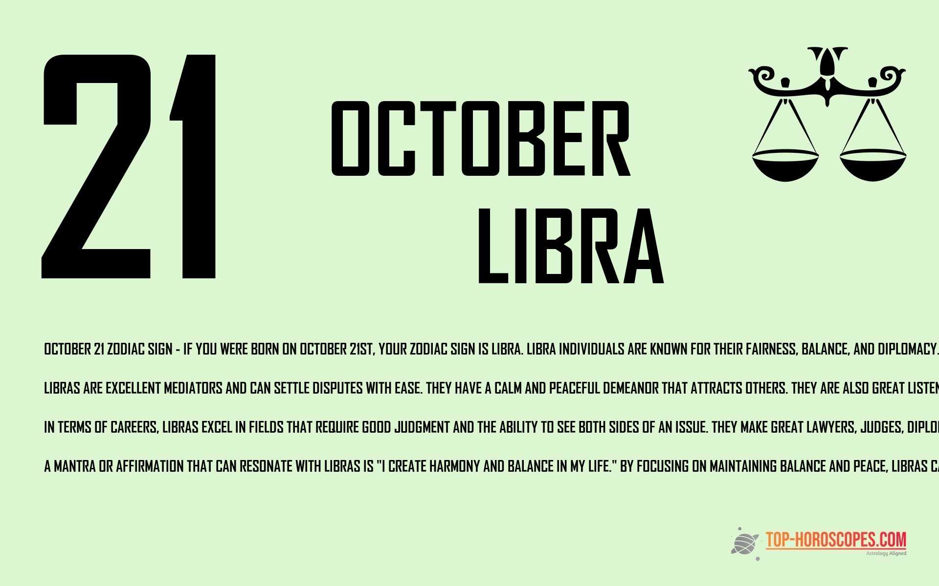 October 21 Zodiac Sign Libra - Communicative